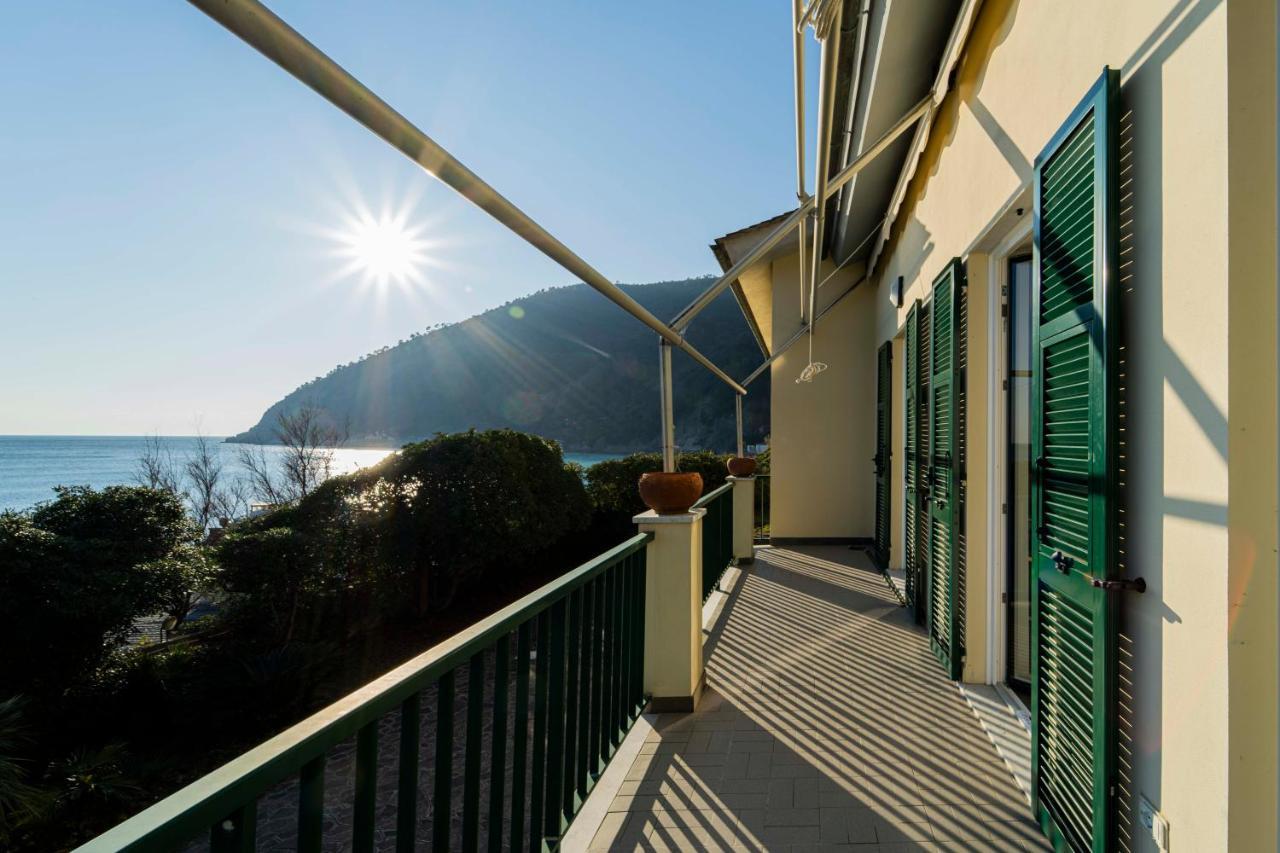 111 - Casa La Secca Vista Mare, 100Metri Dalla Spiaggia E Mare Moneglia Exterior foto
